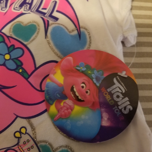 NWT DreamWorks Trolls world tour girl top - Picture 6 of 7